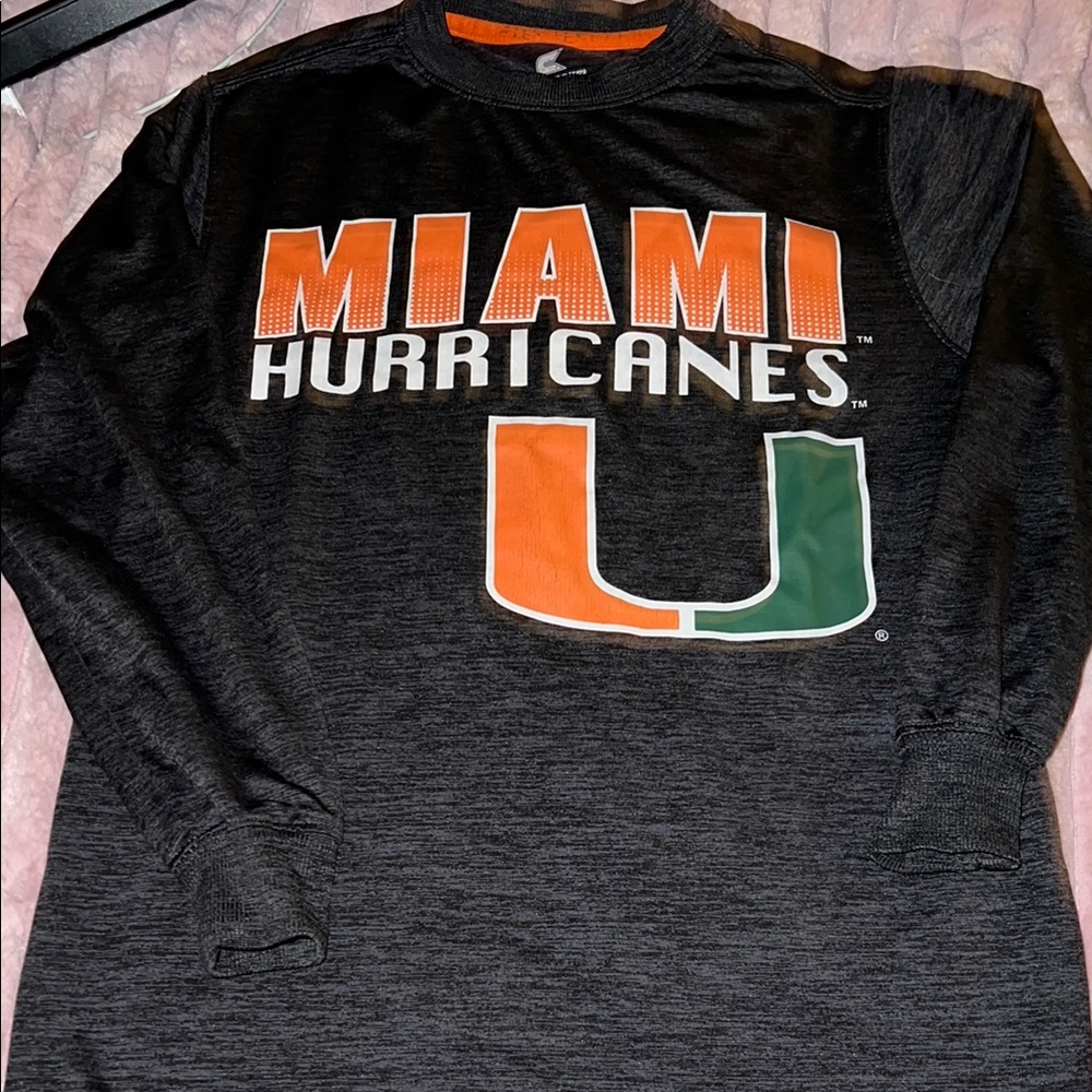 Miami Hurricanes Long Sleeve Shirt